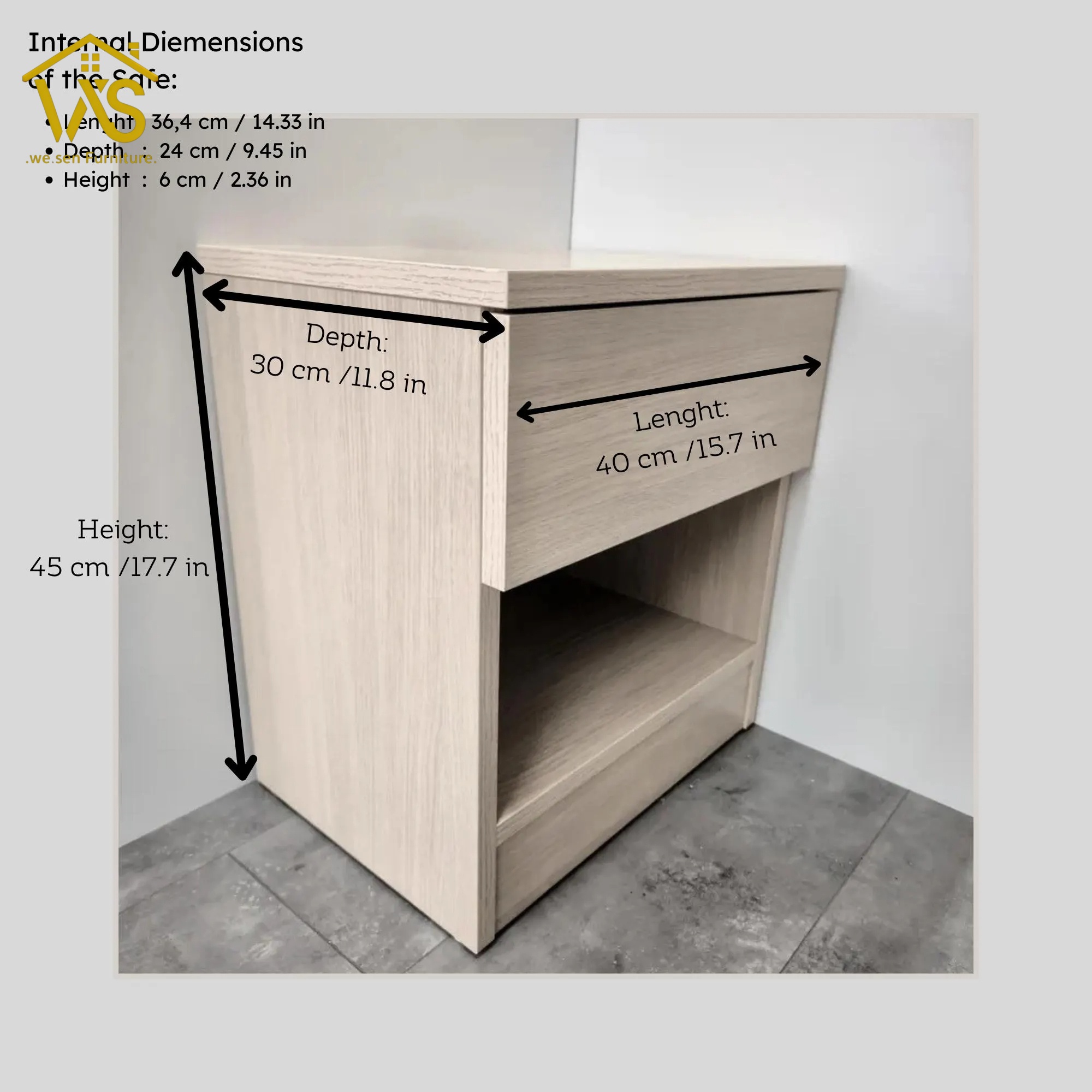 Multi-functional hidden storage