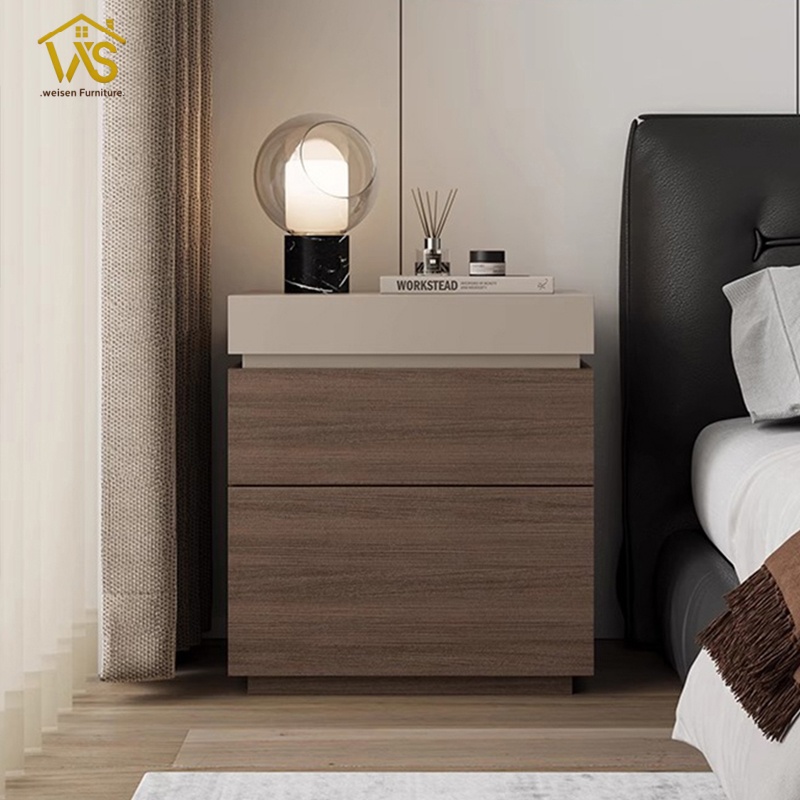 Nightstand with hidden safe compartment Concealment furniture