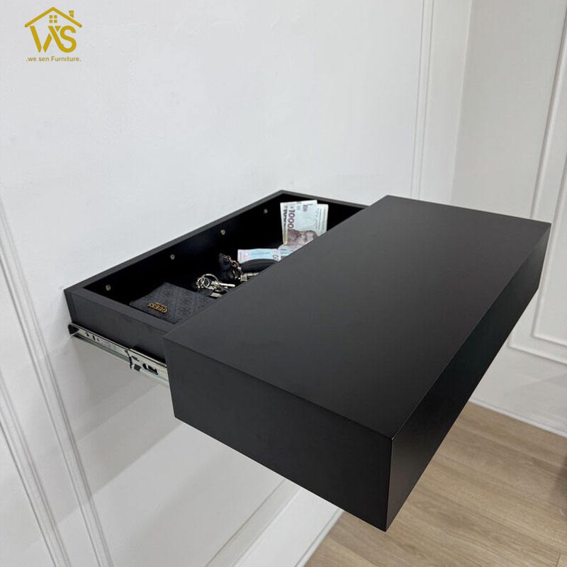 Discreet wall hiding furniture