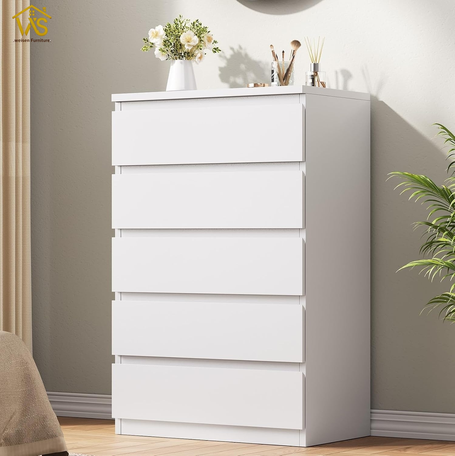 Dresser with secret hidden top storage